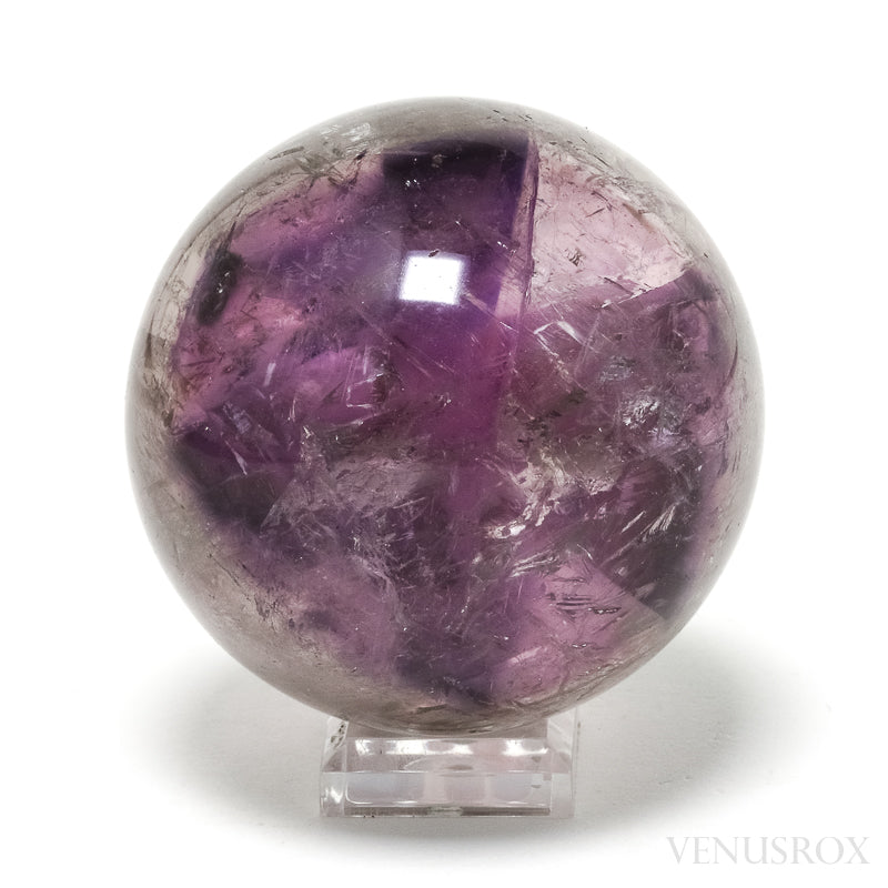 Amethyst Phantom Polished Sphere from Brazil | Venusrox