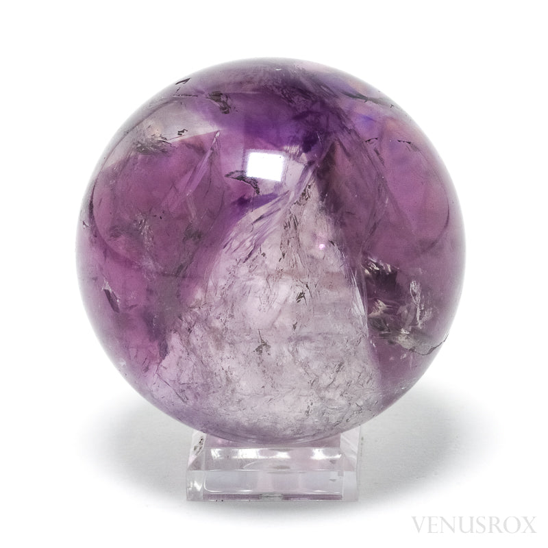 Amethyst Phantom Polished Sphere from Brazil | Venusrox
