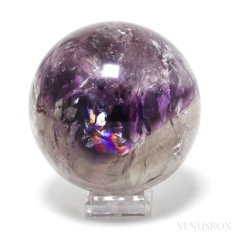 Amethyst Phantom Polished Sphere from Brazil | Venusrox