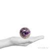 Amethyst Phantom Polished Sphere from Brazil | Venusrox