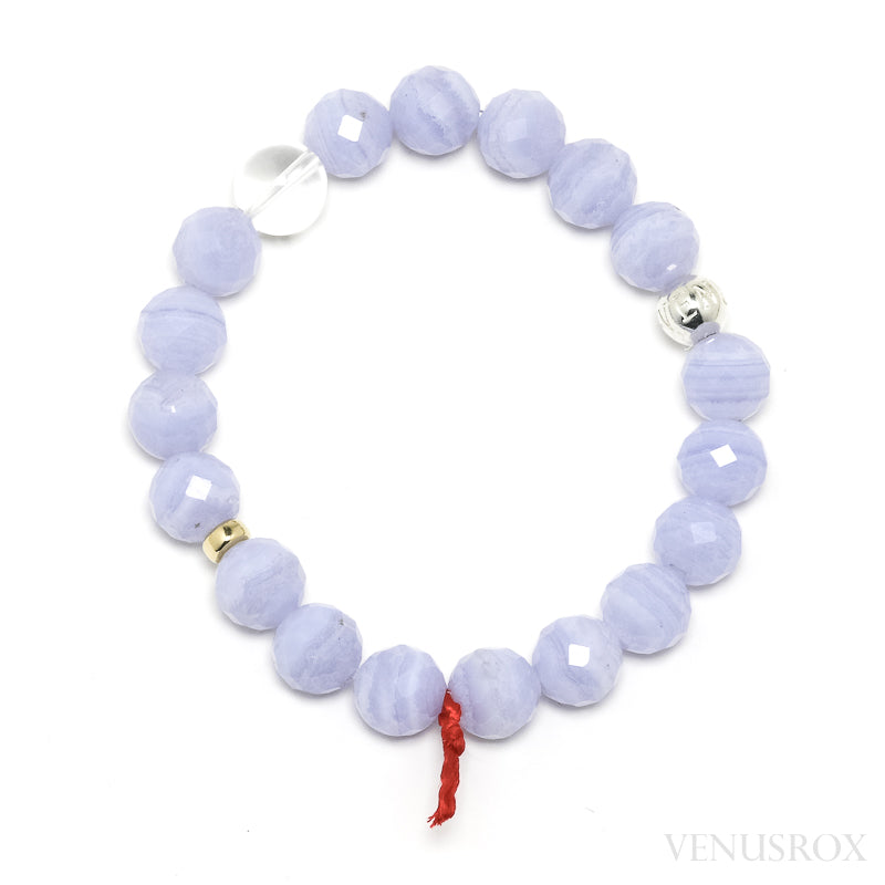 Blue Lace Agate Bracelet from Malawi | Venusrox