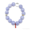 Blue Lace Agate Bracelet from Malawi | Venusrox