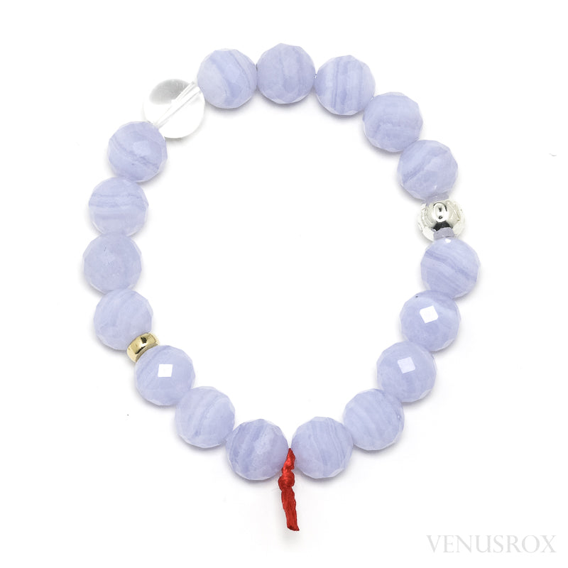 Blue Lace Agate Bracelet from Malawi | Venusrox