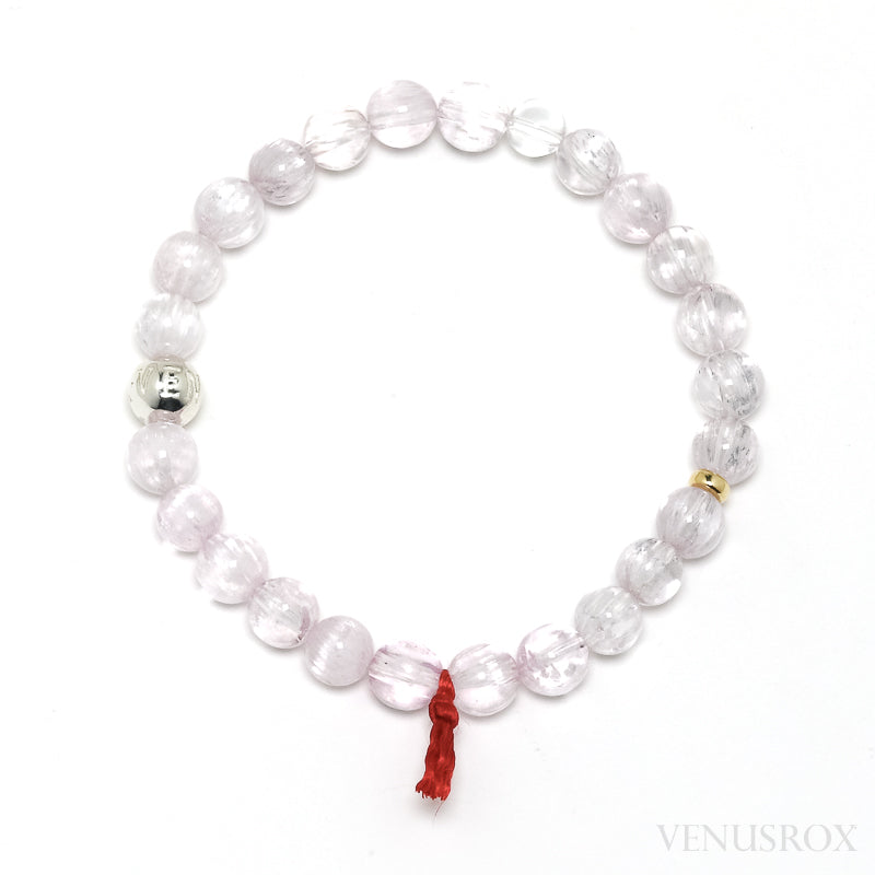 Kunzite Bead Bracelet from Afghanistan | Venusrox