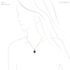 Rubellite (Red Tourmaline) Polished Sphere Pendant from Brazil | Venusrox