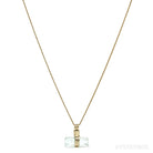 Aquamarine Polished Crystal Pendant from Ukraine | Venusrox