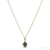Grey Moonstone Polished Sphere Pendant from India | Venusrox