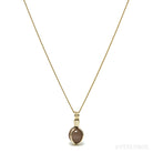 Brown Moonstone Polished Sphere Pendant from India | Venusrox