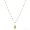 Peridot Polished Sphere Pendant from the Kaghan Valley, Pakistan | Venusrox