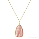 Pink Tourmaline Polished Crystal Pendant from Russia | Venusrox