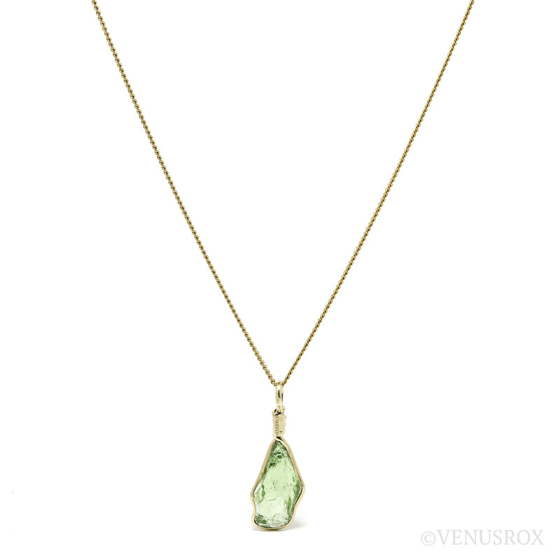 Chrome Dravite Natural Crystal Pendant from the Commander Mine, Adonjukin, Tanzania | Venusrox