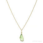 Chrome Dravite Natural Crystal Pendant from the Commander Mine, Adonjukin, Tanzania | Venusrox