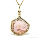 Pink Tourmaline Natural Nodule Pendant from the Democratic Republic of Congo | Venusrox