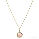 Pink Tourmaline Natural Nodule Pendant from the Democratic Republic of Congo | Venusrox