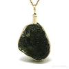 Natural Moldavite Crystal Pendant from Chlum, Czech Republic | Venusrox