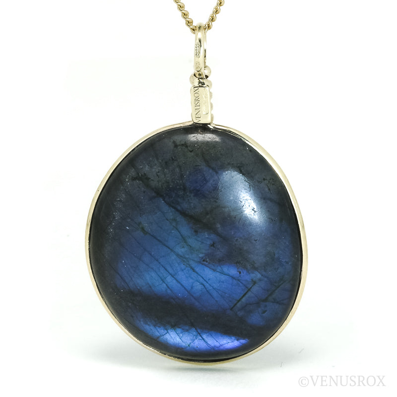 Labradorite Polished Crystal Pendant from Madagascar | Venusrox