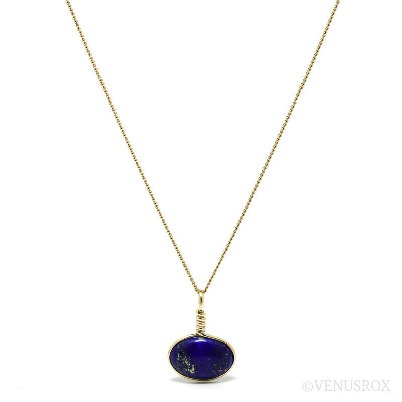 Lapis Lazuli Polished Crystal Pendant from Afghanistan | Venusrox