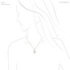 Aquamarine Polished Slice Pendant from the Chitinskaya Oblast Mine, Zabaykalski Krai, Siberia, Russia | Venusrox