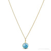 Larimar Polished Crystal Pendant from Dominican Republic, Caribbean Sea | Venusrox