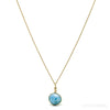 Larimar Polished Crystal Pendant from Dominican Republic, Caribbean Sea | Venusrox