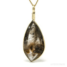 Smoky Quartz with Goethite Polished Crystal Pendant from Kazakhstan | Venusrox