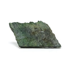 Nuummite Part Polished/Part Natural Slice from Nuuk, Sermersooq, Greenland | Venusrox