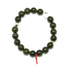 Green Nephrite Jade Bead Bracelet from Canada | Venusrox