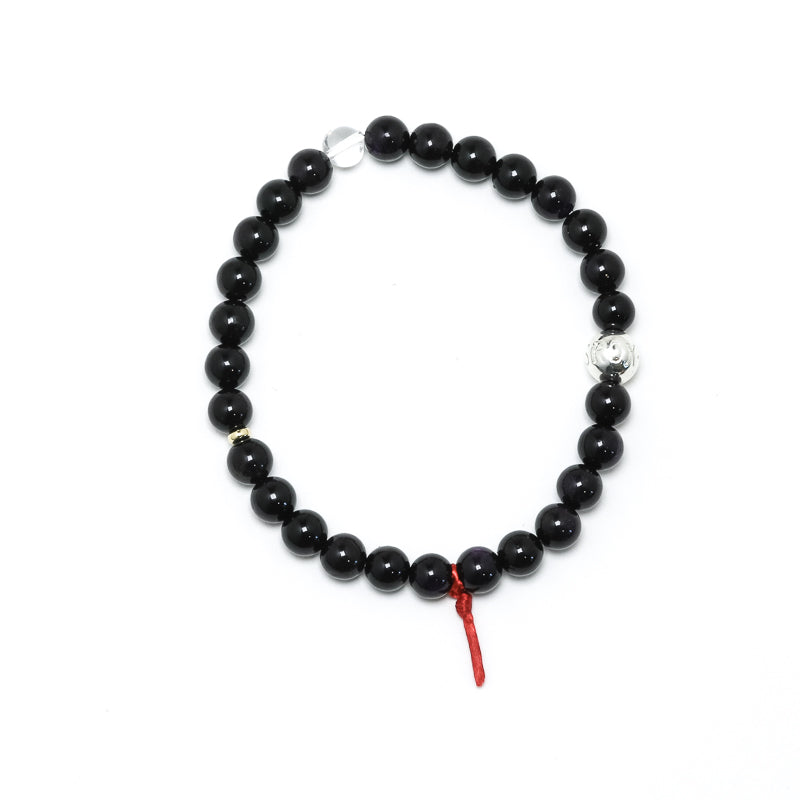 Purpurite Bead Bracelet from Brazil | Venusrox