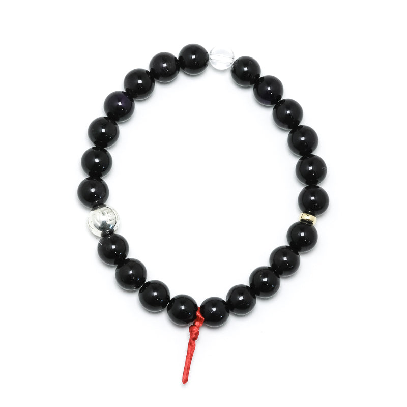 Purpurite Bead Bracelet from Brazil | Venusrox