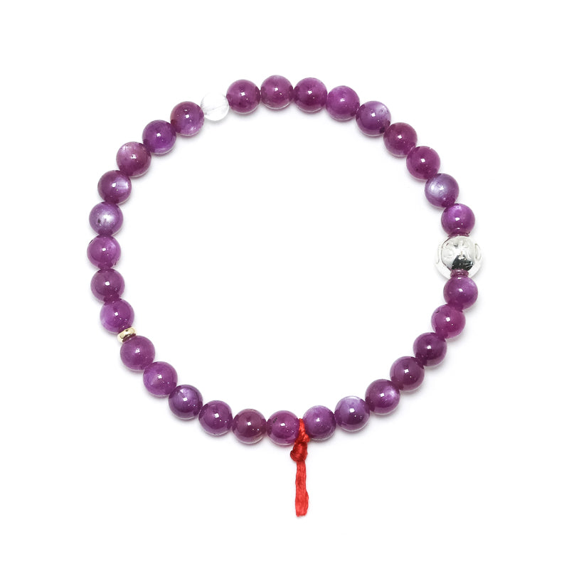 Ruby Bead Bracelet from India | Venusrox