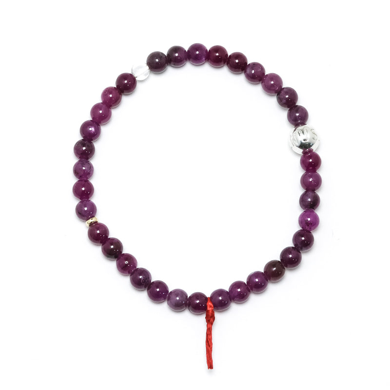 Ruby Bead Bracelet from Tanzania | Venusrox