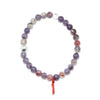 Lepidolite with Pink Tourmaline Bead Bracelet from Brazil | Venusrox