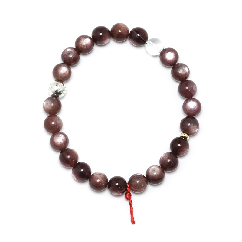 Lepidolite Bead Bracelet from Brazil | Venusrox