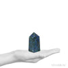 SHATTUCKITE WITH MALACHITE & CUPRITE POLISHED POINT