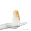 Golden Quartz Polished Point from Brazil | Venusrox