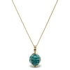 Amazonite Polished Sphere Pendant from the Kola Peninsula, Russia | Venusrox