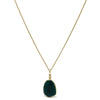 Dioptase Polished Crystal Pendant from Kazakhstan | Venusrox