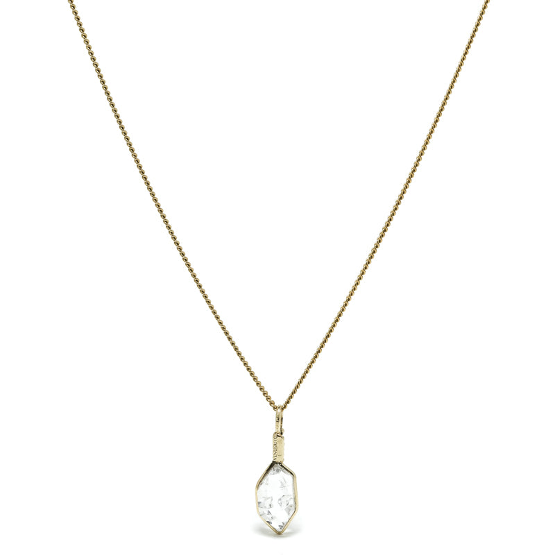 Natural Herkimer 'Diamond' Quartz Pendant from Herkimer County, New York State, USA | Venusrox