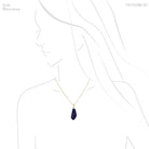 Lapis Lazuli Polished Crystal Pendant from Afghanistan | Venusrox