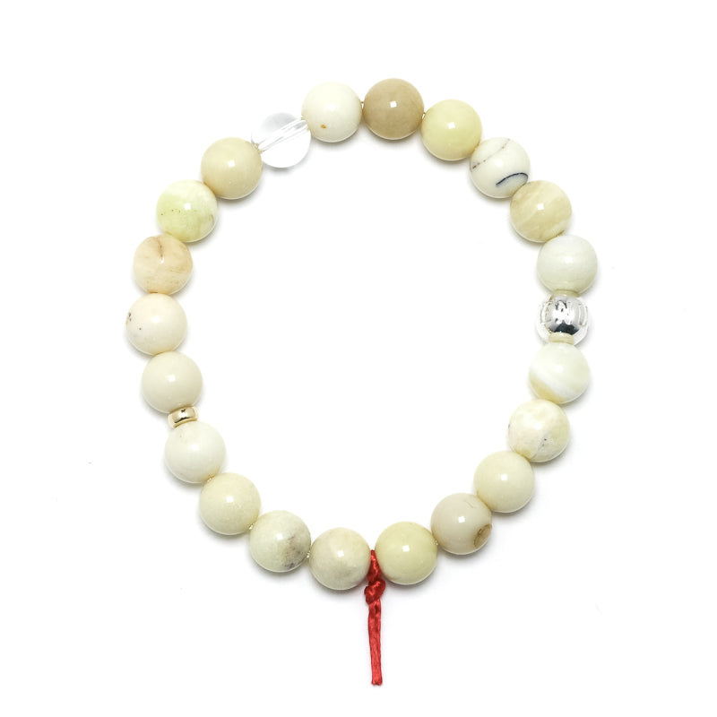 Yellow Opal Bead Bracelet from Mexico | Venusrox