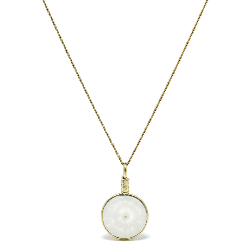 Clear Quartz Polished Crystal Pendant from India | Venusrox