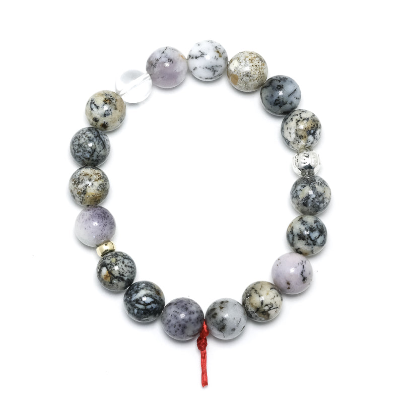 Merlinite Bead Bracelet from the USA | Venusrox