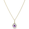 Brandberg Amethyst Quartz Polished Slice Pendant | Venusrox