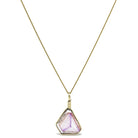 Brandberg Amethyst Quartz Polished Slice Pendant | Venusrox