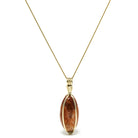 Sunstone Polished Crystal Pendant from India | Venusrox