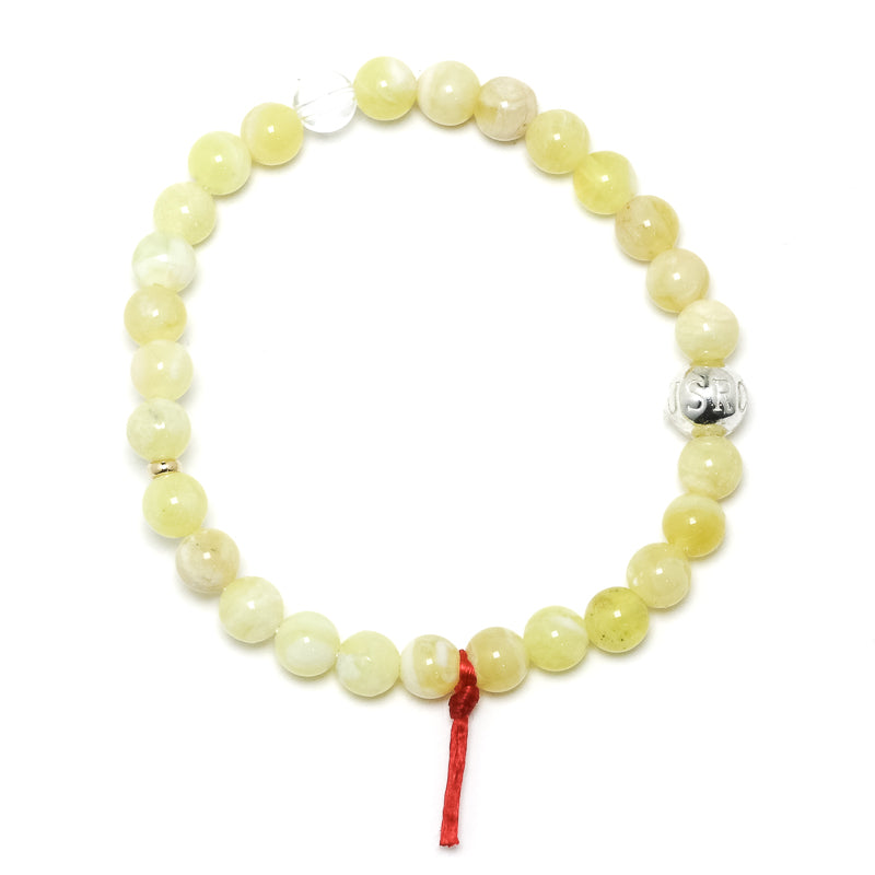Yellow Opal Bead Bracelet from Mexico | Venusrox
