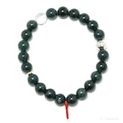 Green Nephrite Jade Bead Bracelet from Guatemala | Venusrox