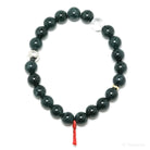 Green Nephrite Jade Bead Bracelet from Guatemala | Venusrox