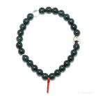 Green Nephrite Jade Bead Bracelet from Guatemala | Venusrox