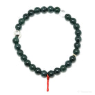 Green Nephrite Jade Bead Bracelet from Guatemala | Venusrox
